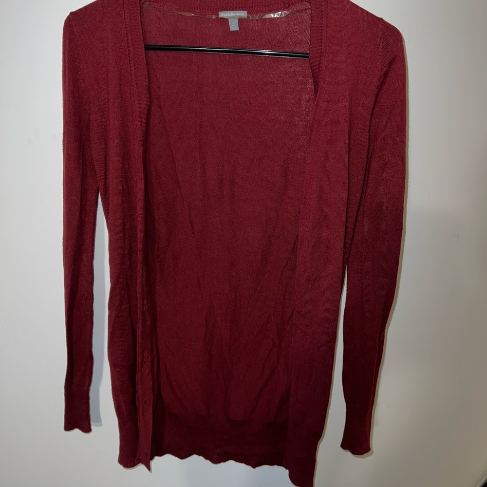 Cardigan with stud buttons